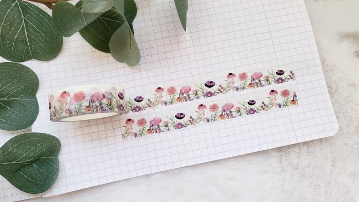 Washi Tape Blumenwiese